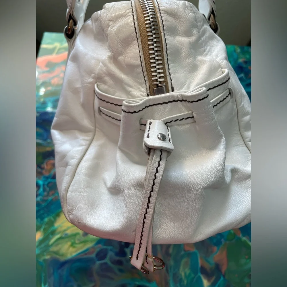 Miu Miu white leather hobo bag - Picture 2 of 15